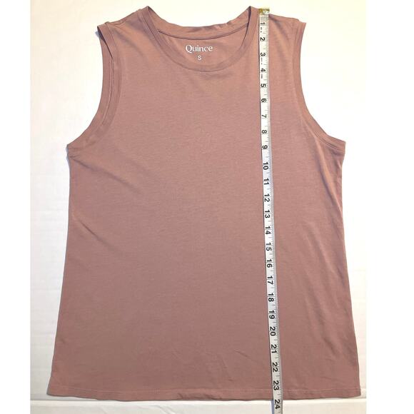 Quince Modal Muscle Tank Womens Size S Dark Taupe Soft Everyday Layer Casual - Picture 7 of 10